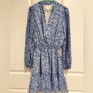Lily Pulitzer Axton Split Neck Dress, Size 6